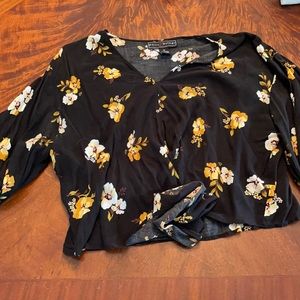 Crop Top Long Sleeve